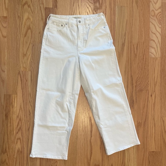 Madewell The Curvy Perfect Vintage Wide-Leg Crop Jean, Like New Size 29 - Picture 4 of 8